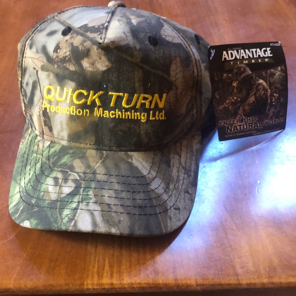 Bill Jordons NWT ducks unlimited camouflage cap